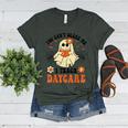 You Can't Scare Me I Teach Daycare Teacher Halloween Ghost Women's Heather T-Shirt Heather Forest You Can't Scare Me I Teach Daycare Teacher Halloween Ghost Women's Heather T-Shirt Heather Forest
