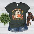 You Can't Scare Me I Teach Fifth Grade Halloween Teacher Women's Heather T-Shirt Heather Forest
