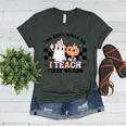 You Cant Scare Me I Teach First Grade Teacher Halloween Women's Heather T-Shirt Heather Forest You Cant Scare Me I Teach First Grade Teacher Halloween Women's Heather T-Shirt Heather Forest