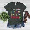 You Can't Scare Me I Teach Middle School Teacher For Men Women Women's Heather T-Shirt Heather Forest You Can't Scare Me I Teach Middle School Teacher For Men Women Women's Heather T-Shirt Heather Forest