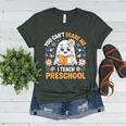 You Can't Scare Me I Teach Preschool Teacher Halloween Women's Heather T-Shirt Heather Forest You Can't Scare Me I Teach Preschool Teacher Halloween Women's Heather T-Shirt Heather Forest