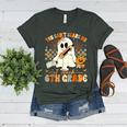 You Can't Scare Me I Teach Sixth Grade Teacher Halloween Women's Heather T-Shirt Heather Forest