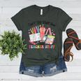 Can't Talk Right Now Doing Teacher Stuff Teacher Stuff Women's Heather T-Shirt Heather Forest Can't Talk Right Now Doing Teacher Stuff Teacher Stuff Women's Heather T-Shirt Heather Forest