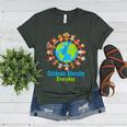 Celebrate Diversity Everyday Teachers & School Student Gift Women's Heather T-Shirt Heather Forest