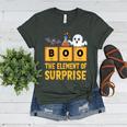 Chemistry Boo The Element Of Surprise Science Teacher Women's Heather T-Shirt Heather Forest