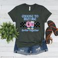 Choose To Include Special Education Teacher Autism Awareness Women's Heather T-Shirt Heather Forest Choose To Include Special Education Teacher Autism Awareness Women's Heather T-Shirt Heather Forest