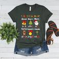 Christmas Reading Teacher Syllable Types Reading Teacher Women's Heather T-Shirt Heather Forest Christmas Reading Teacher Syllable Types Reading Teacher Women's Heather T-Shirt Heather Forest