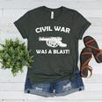 Civil War It Was A Blast History Teacher T-Shirt Women's Heather T-Shirt Heather Forest Civil War It Was A Blast History Teacher T-Shirt Women's Heather T-Shirt Heather Forest