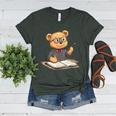 Classroom Fun With Teddy Bear Teacher Women's Heather T-Shirt Heather Forest Classroom Fun With Teddy Bear Teacher Women's Heather T-Shirt Heather Forest