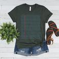 College Ruled Lined Paper Student Teacher Professor Costume Women's Heather T-Shirt Heather Forest