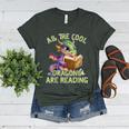 All The Cool Dragons Are Reading Dragon Teacher Women's Heather T-Shirt Heather Forest All The Cool Dragons Are Reading Dragon Teacher Women's Heather T-Shirt Heather Forest