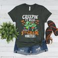 Creepin It Real Monster School 5th Grade Teacher Halloween Women's Heather T-Shirt Heather Forest Creepin It Real Monster School 5th Grade Teacher Halloween Women's Heather T-Shirt Heather Forest