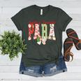 Cute Santas Favorite Para Christmas Paraprofessional Teacher Women's Heather T-Shirt Heather Forest Cute Santas Favorite Para Christmas Paraprofessional Teacher Women's Heather T-Shirt Heather Forest