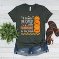 Cute Teacher Halloween For Women Men Teacher Pumpkin Women's Heather T-Shirt Heather Forest