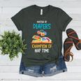 Daycare Provider Master Of Diapers Childcare Teacher Women's Heather T-Shirt Heather Forest
