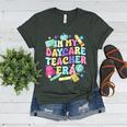 In My Daycare Teacher Era Daycare Provider Kids Women's Heather T-Shirt Heather Forest In My Daycare Teacher Era Daycare Provider Kids Women's Heather T-Shirt Heather Forest