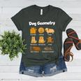 Dog Geometry Math Teacher Back To School STEM Humor Women's Heather T-Shirt Heather Forest Dog Geometry Math Teacher Back To School STEM Humor Women's Heather T-Shirt Heather Forest