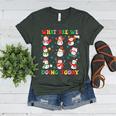 What Are We Doing Today PE Teacher Snowman Christmas Women's Heather T-Shirt Heather Forest What Are We Doing Today PE Teacher Snowman Christmas Women's Heather T-Shirt Heather Forest