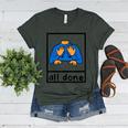 All Done Sign Language Speech Pathology Aac Sped Teacher Women's Heather T-Shirt Heather Forest