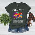 Dot Day Shirt Women Men Kids Girls Boys Teacher 2024 Dot Day Women's Heather T-Shirt Heather Forest