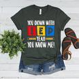 You Down With IEP Yeah You Know Me SPED Teacher Women's Heather T-Shirt Heather Forest You Down With IEP Yeah You Know Me SPED Teacher Women's Heather T-Shirt Heather Forest