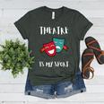 Drama Teacher For Theatre And Performing Arts Women's Heather T-Shirt Heather Forest Drama Teacher For Theatre And Performing Arts Women's Heather T-Shirt Heather Forest