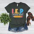 I E P I Encourage Progress Special Education Teacher Women's Heather T-Shirt Heather Forest I E P I Encourage Progress Special Education Teacher Women's Heather T-Shirt Heather Forest