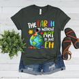 Earth Without Art Is Just Eh Artist Art Teacher Women's Heather T-Shirt Heather Forest