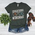 Educational Wingman Assisting Teacher Teaching Assistant Women's Heather T-Shirt Heather Forest Educational Wingman Assisting Teacher Teaching Assistant Women's Heather T-Shirt Heather Forest