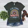 ELA English Teacher Women's Heather T-Shirt Heather Forest ELA English Teacher Women's Heather T-Shirt Heather Forest