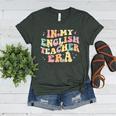 In My English Teacher Era Retro Back To School Literature Men Women Women's Heather T-Shirt Heather Forest In My English Teacher Era Retro Back To School Literature Men Women Women's Heather T-Shirt Heather Forest