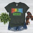 English Teacher Men Women Grammar Class English Teacher Women's Heather T-Shirt Heather Forest English Teacher Men Women Grammar Class English Teacher Women's Heather T-Shirt Heather Forest