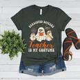 Exhausted Daycare Teacher Is My Costume Halloween Ghost Fun For Men Women Women's Heather T-Shirt Heather Forest