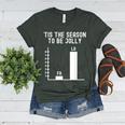 Fa La 8 Math Pun Math Teacher Christmas Women's Heather T-Shirt Heather Forest Fa La 8 Math Pun Math Teacher Christmas Women's Heather T-Shirt Heather Forest