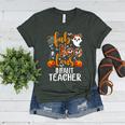 Faboolous INFANT Teacher Halloween Women's Heather T-Shirt Heather Forest