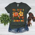 Fall In Love With Learning Thanksgiving Teacher Student Women's Heather T-Shirt Heather Forest