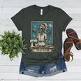 FCS Teacher Skeleton Halloween Family And Consumer Science Women's Heather T-Shirt Heather Forest FCS Teacher Skeleton Halloween Family And Consumer Science Women's Heather T-Shirt Heather Forest