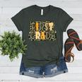 First 1St Grade Camo Camouflage Boy Teacher Back To School Women's Heather T-Shirt Heather Forest First 1St Grade Camo Camouflage Boy Teacher Back To School Women's Heather T-Shirt Heather Forest