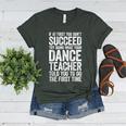 If At First You Don't Succeed Dance Teacher Shirt Men Women Women's Heather T-Shirt Heather Forest If At First You Don't Succeed Dance Teacher Shirt Men Women Women's Heather T-Shirt Heather Forest