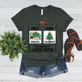 First Educate Then Celebrate Christmas Teacher Winter Break Women's Heather T-Shirt Heather Forest First Educate Then Celebrate Christmas Teacher Winter Break Women's Heather T-Shirt Heather Forest