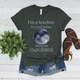 Full Moon Teacher Humor For Men Women Girls Kids Women's Heather T-Shirt Heather Forest Full Moon Teacher Humor For Men Women Girls Kids Women's Heather T-Shirt Heather Forest