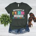 Fun University Of I'm Done Class Of 2025 Teacher Retirement Women's Heather T-Shirt Heather Forest