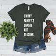 Funny Art Teacher Women's Heather T-Shirt Heather Forest
