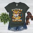 Future Teacher Graphic For Boys Inspiring Young Minds Women's Heather T-Shirt Heather Forest Future Teacher Graphic For Boys Inspiring Young Minds Women's Heather T-Shirt Heather Forest