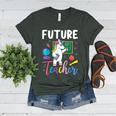 Future Teacher School Teacher Female Women's Heather T-Shirt Heather Forest Future Teacher School Teacher Female Women's Heather T-Shirt Heather Forest