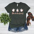 Ghost Ballet Dancer Halloween Dance Teacher Pas De Boo-Rée Women's Heather T-Shirt Heather Forest