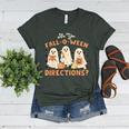 Ghost Are You Fall-O-Ween Directions Teacher Halloween Women's Heather T-Shirt Heather Forest Ghost Are You Fall-O-Ween Directions Teacher Halloween Women's Heather T-Shirt Heather Forest