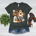 Ghost Reading Books Halloween Bow Spooky Teacher Student Women's Heather T-Shirt Heather Forest Ghost Reading Books Halloween Bow Spooky Teacher Student Women's Heather T-Shirt Heather Forest