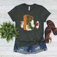 Ghosts Reading Books Teacher Halloween Librarian Boooks Women's Heather T-Shirt Heather Forest Ghosts Reading Books Teacher Halloween Librarian Boooks Women's Heather T-Shirt Heather Forest
