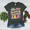 In My Glowing Teacher Era Teaching Back To School Women's Heather T-Shirt Heather Forest In My Glowing Teacher Era Teaching Back To School Women's Heather T-Shirt Heather Forest